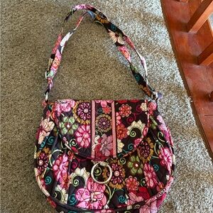 Vera Bradley Floral Shoulder Bag